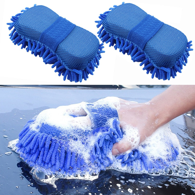 1/2Pcs Coral Car Washer Sponge